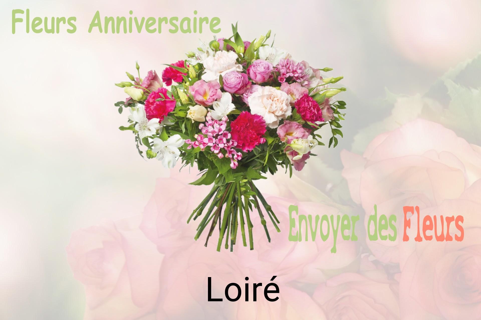 Bouquet de fleurs d’anniversaire livré à Loiré